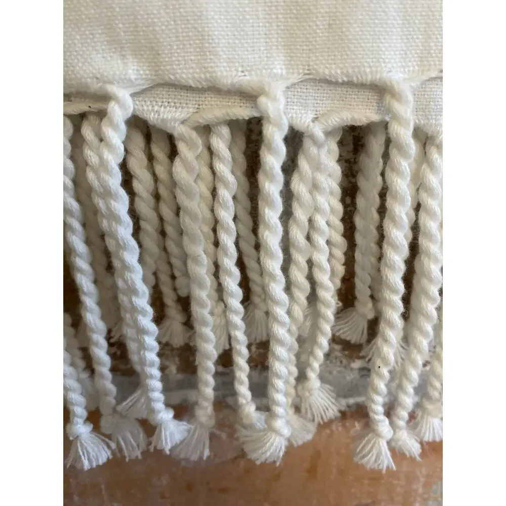 Turkish Cotton Kitchen Hand Towel Monogram‎ Embroidered Letter A Neutral